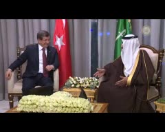 Davutoğlu, Kral Selman ile görüştü