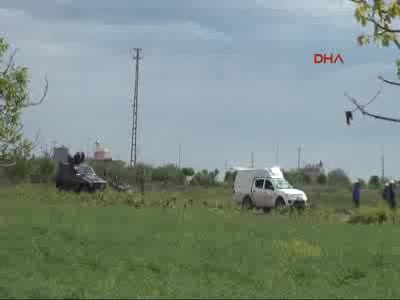 Kilis'e 3. günde yine roketatar mermileri düştü -3