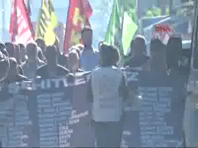 Madenci yakınları duruşma öncesi yürüdü