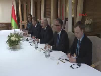 Erdoğan, Belarus Cumhurbaşkanı Lukasenko ile görüştü