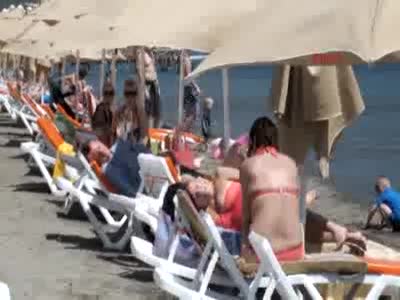 Marmaris plajları hareketlendi