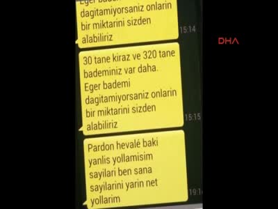 Sınırda yakalanan PYD'linin cep telefonunda 'kiraz' ve 'badem' mesajları