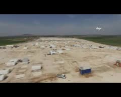 DAEŞ'in saldırısında Suriyelilerin kaldığı 25 çadır yandı