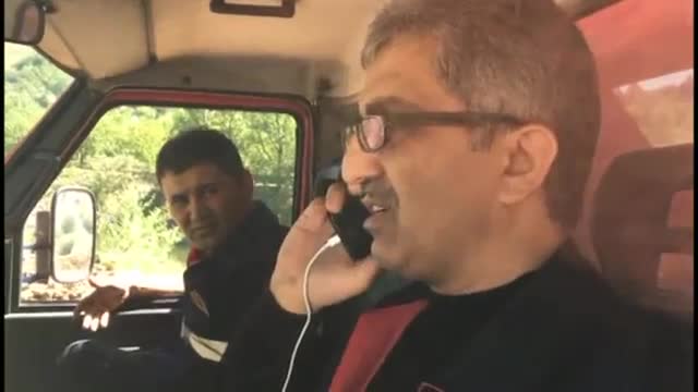 Bursa'da  vadide mahsur kalan öğrenciler, dumanla yerlerini belli ederek kurtuldu -2