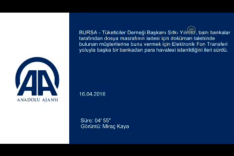 Dosya masrafı iadesinde EFT ile para istenildiği iddiası