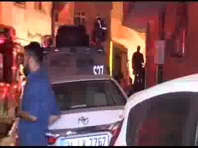 İstanbul Eyüp'te korku dakikaları...