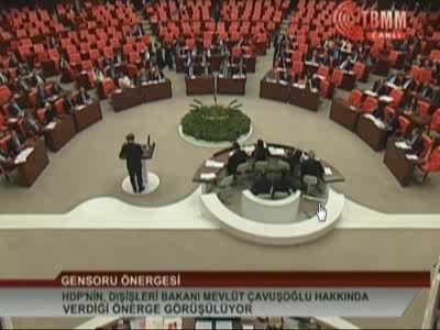 HDP'nin Çavuşoğlu hakkındaki gensoru kabul edilmedi