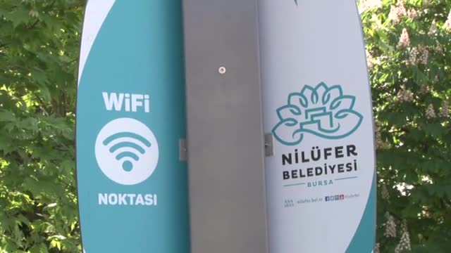 Bursa'da çevreye duyarlı internet erişim noktaları hizmette
