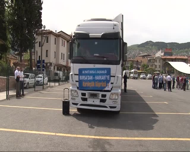 Bursa'dan Hakkari'deki terör mağdurlarına yardım