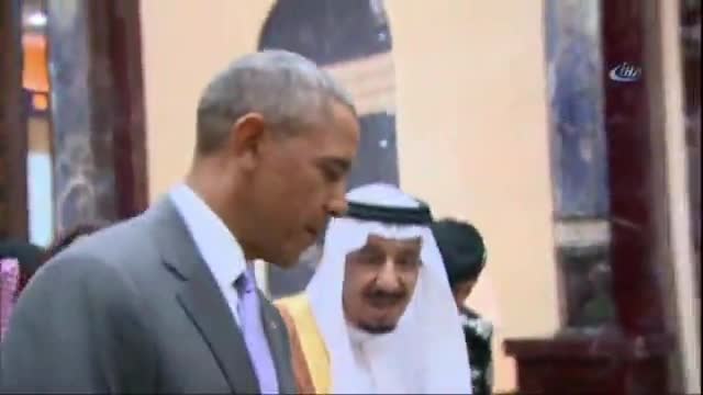 Obama, Suudi Arabistan Kralı Selman bin Abdülaziz ile görüştü