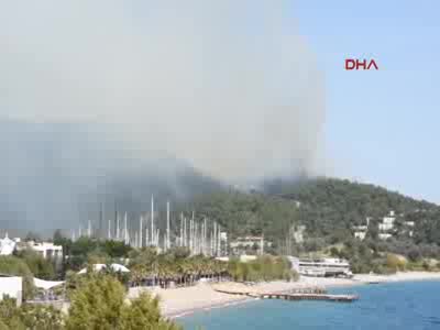 Bodrum'daki yangın kontrol altına alındı