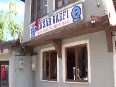 Ensar Vakfı Bursa İnegöl Şubesi'ne taşlı saldırı -2