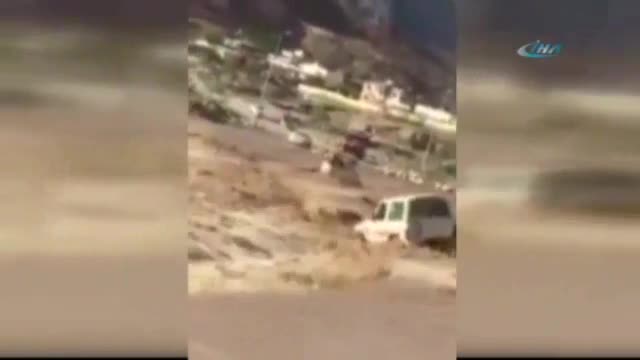 Aracıyla birlikte suya gömüldü