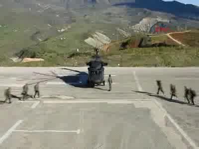 3 PKK'lının etkisiz hale getirildiği operasyondan nefes kesen görüntüler