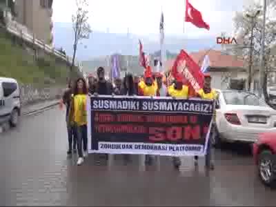 Zonguldak'ta 9 kişiye, 'Cumhurbaşkanı'na hakaret' davası