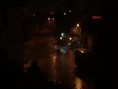 Edirne'ye 36 saatte 93 kilo yağış düştü
