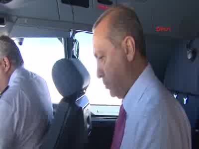 Erdoğan kokpitten 'Dünya Pilotlar Günü'nü kutladı