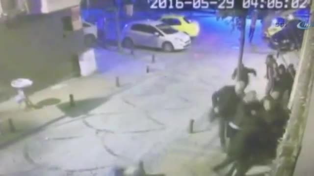 Nişantaşı'ndaki silahlı saldırı anı kamerada