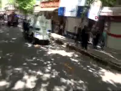 Diyarbakır'da askeri aracın çarptığı kadın öldü, olaylar çıktı