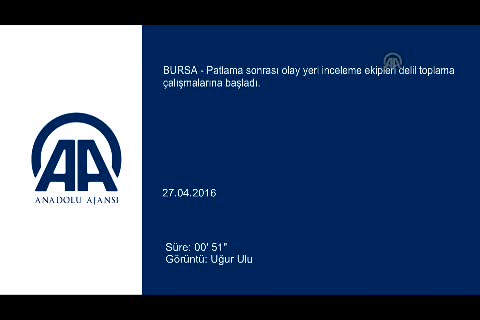 Bursa'da canlı bomba saldırısı