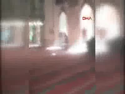 Bursa'daki bombalı saldırı sonrası yaşananlar amatör kamerada