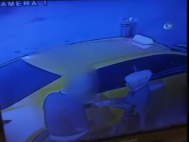 Canlı bomba Bursa terminalinde kameralara yansıdı!