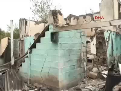 Ermenistan sivil hedefleri vurdu.. Azerbaycan tarafında kayıplar var