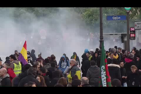 Fransa'da çalışma yasası protestosu