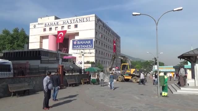 Bursa'daki o hastanenin yıkımına başlandı!