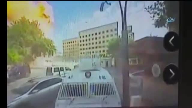 Gaziantep'teki patlama anı kameralarda
