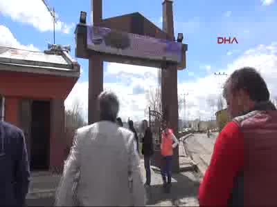 Kars'ta her mezarına başına bir çam fidanı