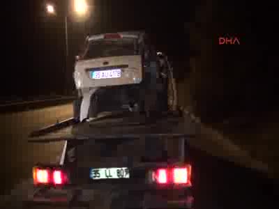 Emniyet şeridinde kaza: 1 ölü, 1 yaralı
