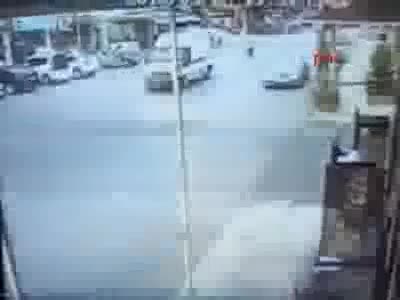 Balıkesir'deki feci kaza kamerada