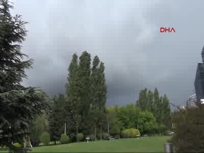 İstanbul'da sağanak yağmur