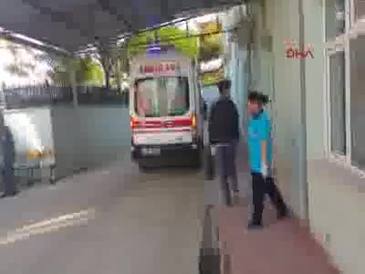 Yüksek gerilime kapılan işçi yaralandı