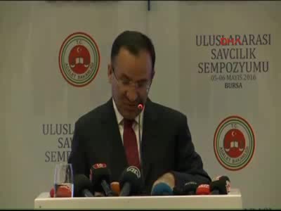 Bozdağ, Bursa'da Uluslararası Savcılık Sempozyumu'nda konuştu - 2