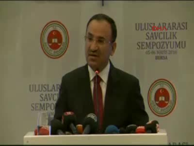 Bozdağ, Bursa'da Uluslararası Savcılık Sempozyumu'nda konuştu - 1
