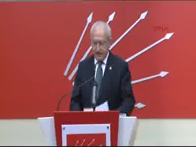 Kılıçdaroğlu, AK Parti'de yaşanan gelişmeleri değerlendirdi