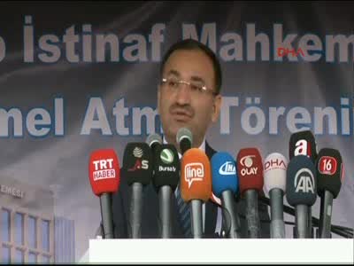 Bakanlar adalet sarayının temel atma törenine katıldı - 3