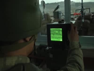 Kilis'e 2 roket mermisinin atıldığı 2 silah mevziisi imha edildi