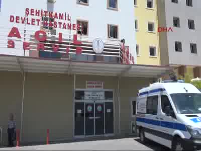 Gaziantep adliyesi önünde silahlı kavga 2 yaralı - 2