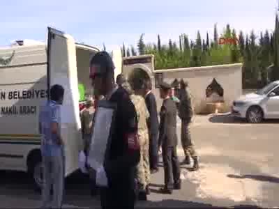 Şehit Yüzbaşı Rıza Fırat son yolculuğuna uğurlandı