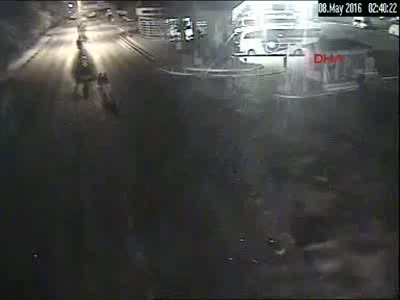 Zonguldak'ta 1 kişinin öldüğü kaza mobese kamerasında