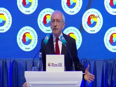 Kılıçdaroğlu, TOBB 72. Genel Kurulu'nda konuştu - 3