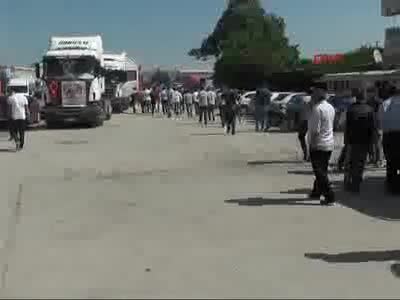 Bursa'da kamyoncuların canına tak etti!