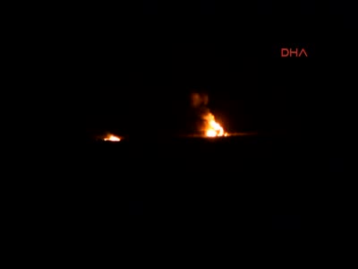 Kilis sınırında konuşlu tankta patlama
