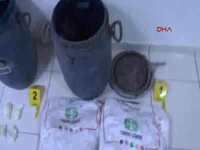 Silvan'da toprağa gömülü mühimmat ele geçirildi