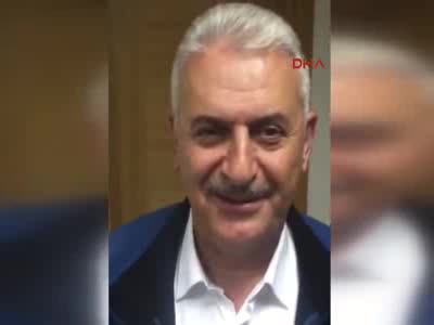 Binali Yıldırım'ın görüntüleri