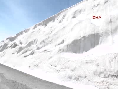 Muş Kurtik Dağı'nda kar kalınlığı 6 metre