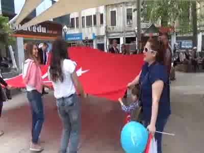 Ordu'da emekli astsubaylar ve şehit yakınlarından teröre tepki